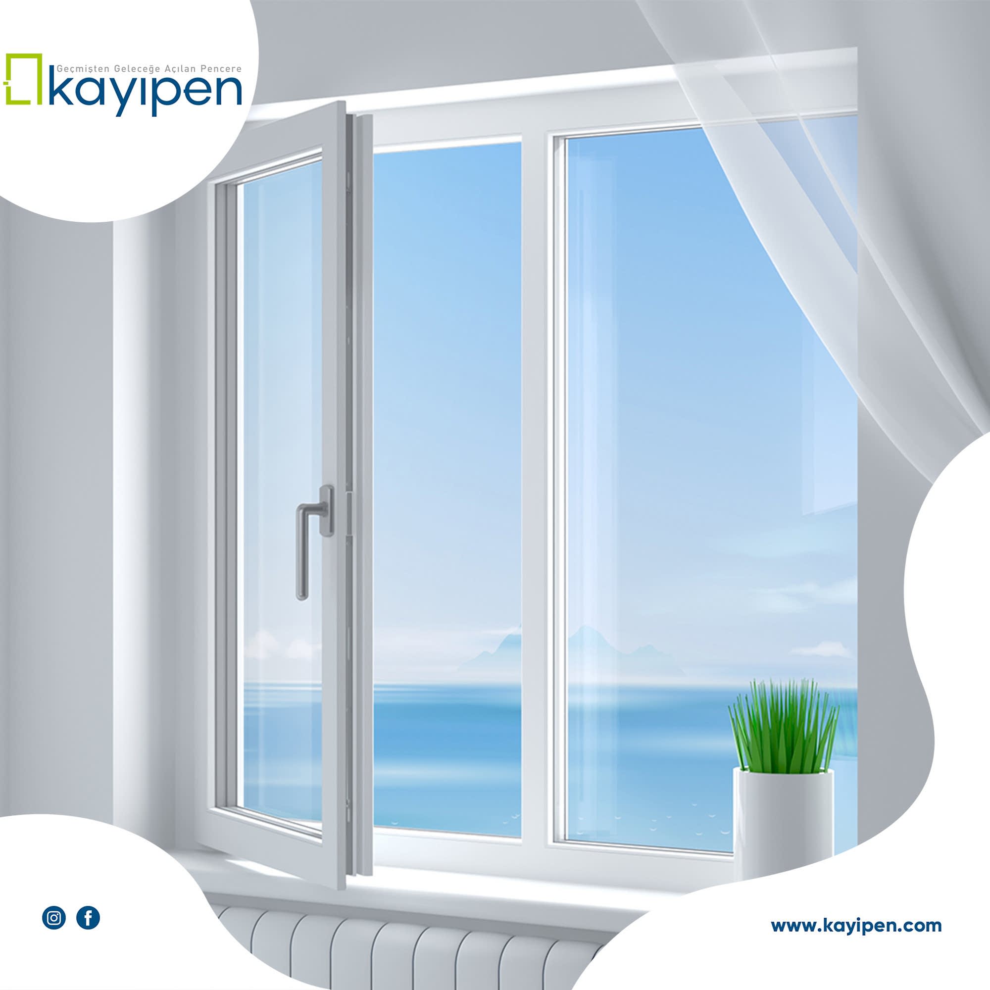 PVC PENCERELERDE YAZ ESİNTİSİ